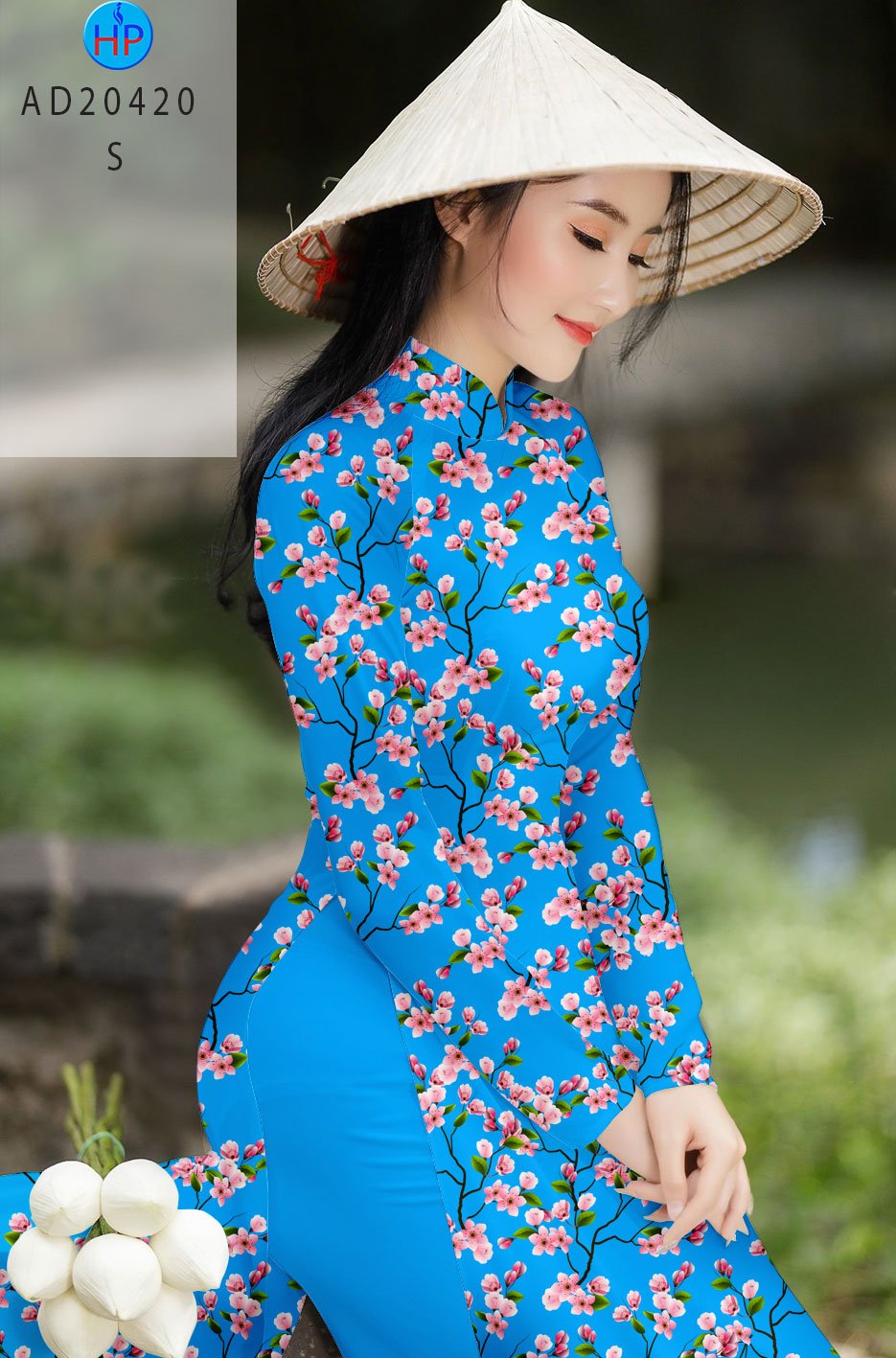 vai ao dai hoa dao (2)